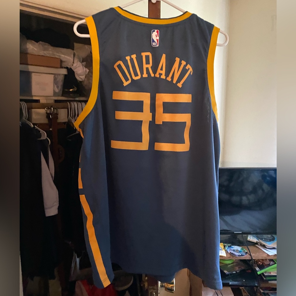 Nike GS Warriors Chinese New Year Kevin Durant jersey